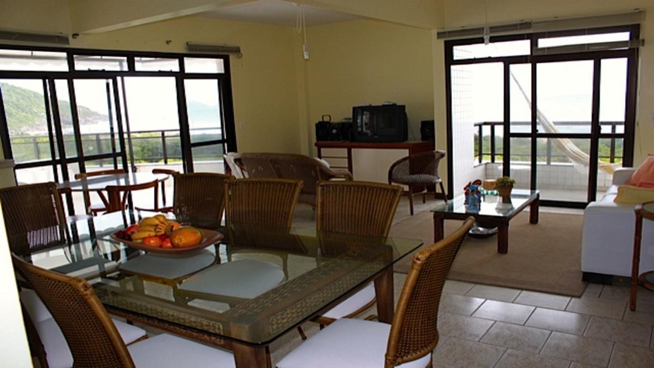 Appartement Linda Cobertura Frente Mar Com Piscina Privativa E Pe Na Areia! à Florianópolis Extérieur photo