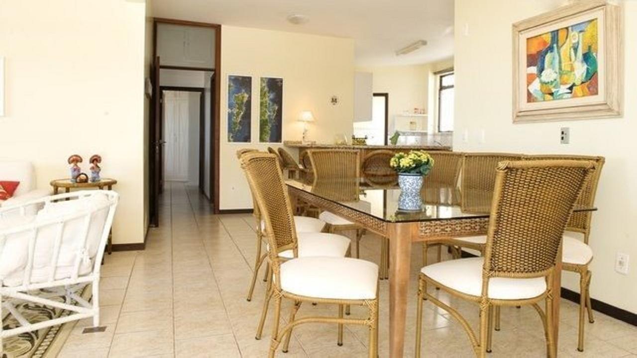 Appartement Linda Cobertura Frente Mar Com Piscina Privativa E Pe Na Areia! à Florianópolis Extérieur photo