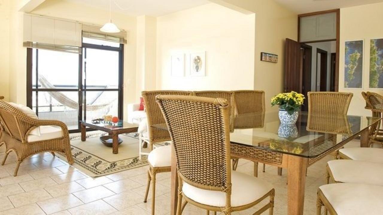 Appartement Linda Cobertura Frente Mar Com Piscina Privativa E Pe Na Areia! à Florianópolis Extérieur photo