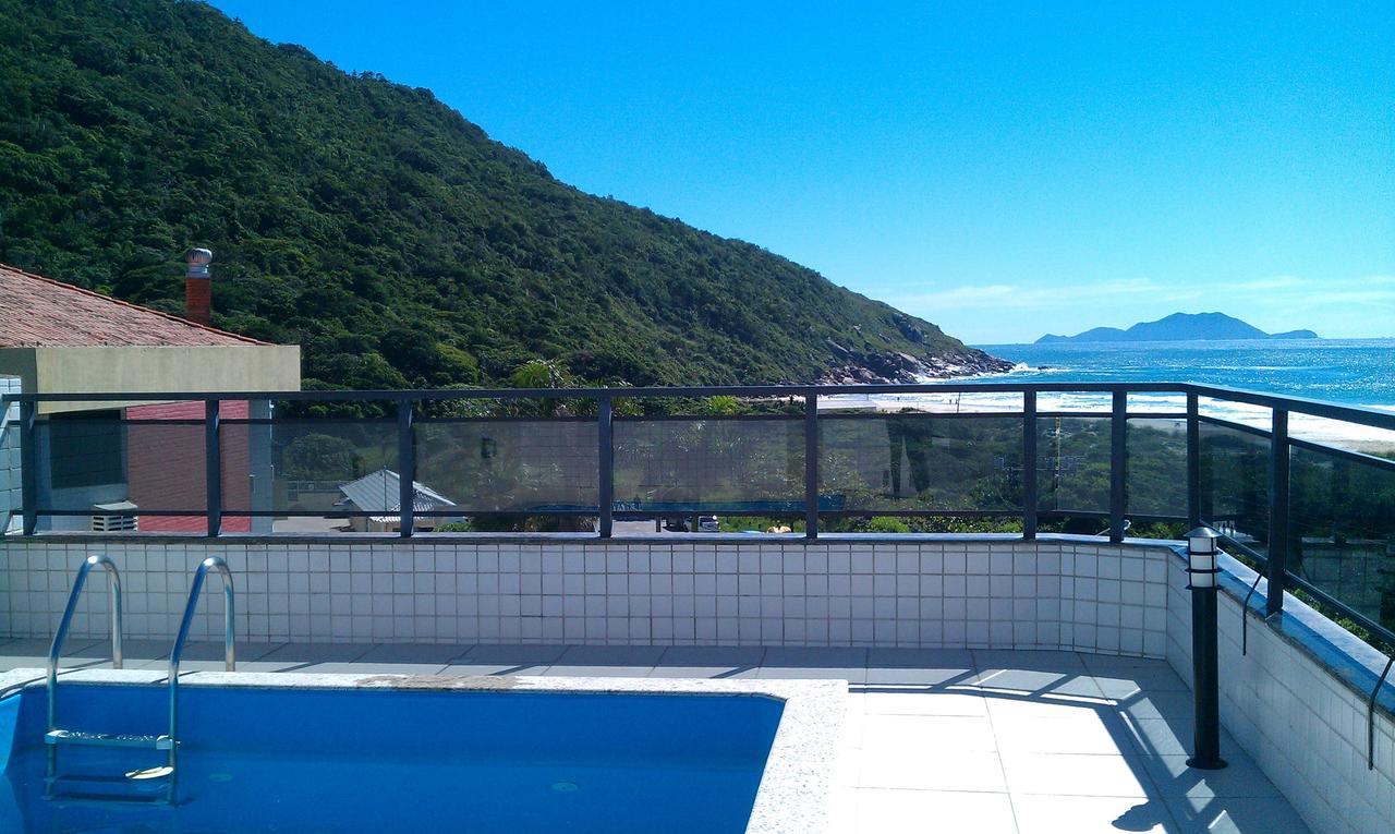 Appartement Linda Cobertura Frente Mar Com Piscina Privativa E Pe Na Areia! à Florianópolis Extérieur photo